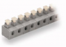 Leiterplattenklemme, 2-polig, RM 7.5 mm, 0,2-1,5 mm², 17.5 A, Push-in Käfigklemme, grau, 235-502/331-000