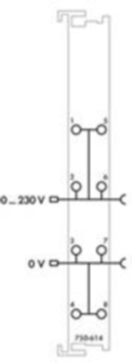 750-614 WAGO Einspeise- und Segmentmodule Bild 3