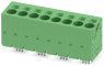 Leiterplattenklemme, 8-polig, RM 10 mm, 0,75-16 mm², 76 A, Federklemmanschluss, grün, 1735930