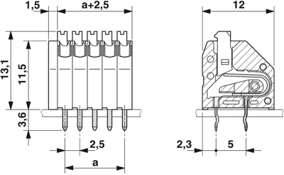 1990009 Phoenix Contact PCB Terminal Blocks Image 2