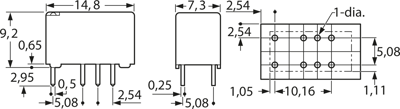 G6S-2 12VDC Omron Industrial Relays Image 2