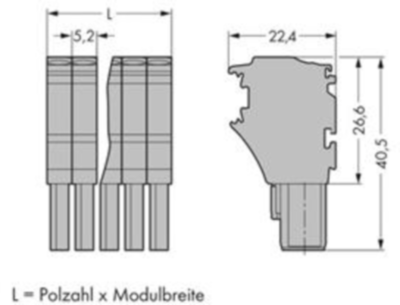 2022-101 WAGO Anschlussblöcke Bild 2