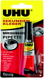 BLITZSCHNELL PIPETTE 10G UHU Adhesives