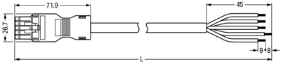 891-8985/116-101 WAGO Pre-assembled Connector Systems Image 2