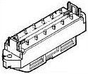 554090-1 AMP D-Sub Steckverbinder