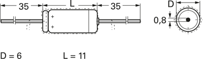 MAL202138109E3 Vishay Elektrolyt Kondensatoren Bild 2