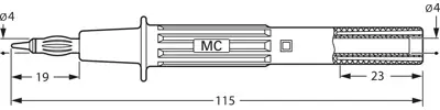 66.9112-23 Stäubli Electrical Connectors Prüfspitzen, Tastköpfe Bild 2