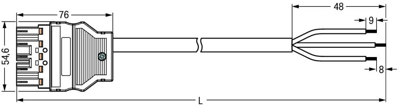 771-5001/193-000 WAGO Pre-assembled Connector Systems Image 2