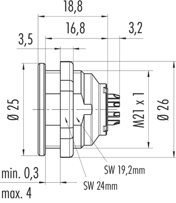 09 4836 00 12 binder Other Circular Connectors Image 2