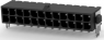Stiftleiste, 24-polig, RM 3 mm, gerade, schwarz, 5-794677-4