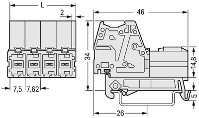 831-3202/007-9034 WAGO Connecting Blocks Image 2