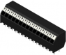 Leiterplattenklemme, 15-polig, RM 3.5 mm, 0,13-1,5 mm², 12 A, Federklemmanschluss, schwarz, 1885780000