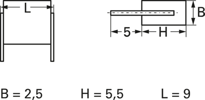 B32560J8102K289 TDK (EPCOS) Folienkondensatoren Bild 2