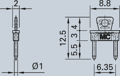 24.0038-28 Stäubli Electrical Connectors Kurzschlussstecker Bild 2