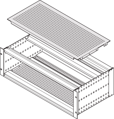 21500-124 SCHROFF Gehäusezubehör