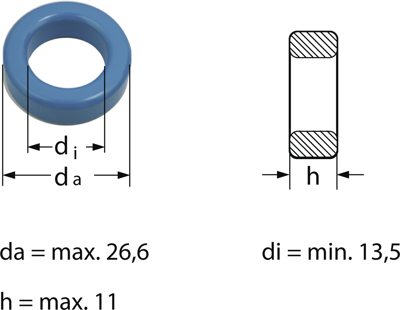 B64290L0618X027 TDK (EPCOS) Ferrite cores Image 2