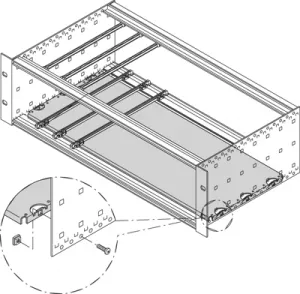 34562-753 SCHROFF Accessories for Enclosures