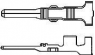 Flachstecker, 0,75-2,0 mm², AWG 18-14, Crimpanschluss, verzinnt, 345807-1