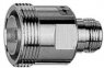 Koaxial-Adapter, 50 Ω, 7/16-Buchse auf N-Buchse, gerade, 100024510