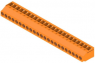 Leiterplattenklemme, 23-polig, RM 5 mm, 0,08-6,0 mm², 20 A, Schraubanschluss, orange, 2429710000