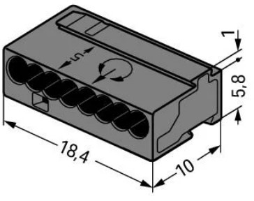 243-208 WAGO Verbindungsklemmen Bild 2