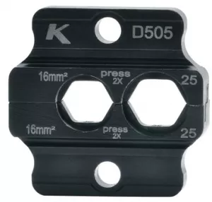 D505 Klauke Crimp Inserts and Compression Inserts