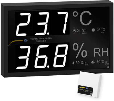 PCE-EMD 5 PCE Instruments Thermometer, Anzeigegeräte Bild 1