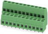 Leiterplattenklemme, 22-polig, RM 5.08 mm, 0,14-2,5 mm², 17.5 A, Schraubanschluss, grün, 1709432