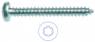 Linsenkopfschraube, TX, Ø 4.8 mm, 9.5 mm, Stahl, verzinkt, DIN 7981/ISO 7049