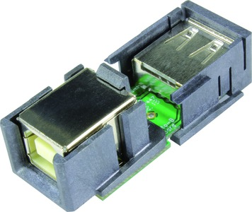 09455411910 Harting Adapter für D-Sub Steckverbinder, USB Steckverbinder, PC Steckverbinder