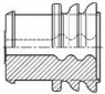 Dichtung, für Steckverbinder, 100132-1