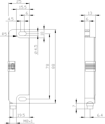 3SE6624-4CA01 Siemens Proximity Switches, Reed switches Image 2