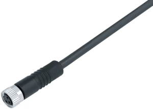 Sensor-Aktor Kabel, M8-Kabeldose, gerade auf offenes Ende, 8-polig, 2 m, PUR, schwarz, 1.5 A, 77 3406 0000 50008 0200