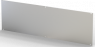 Frontplatte, eloxiert, mit blanken Schnittkanten,ungeschirmt, 3 HE, 84 TE