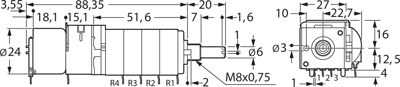 RK27114MC 10K ALPS Potentiometer Bild 2