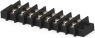 Leiterplattenklemme, 8-polig, 0,3-2,0 mm², 25 A, Schnellanschluss, schwarz, 1546671-8