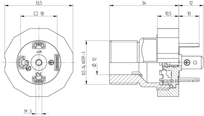 931298004 Hirschmann Automation and Control Ventilsteckverbinder Bild 2