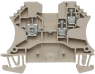 Durchgangsklemme, Schraubanschluss, 0,5-4,0 mm², 1-polig, 24 A, 8 kV, dunkelbeige, 1024700000