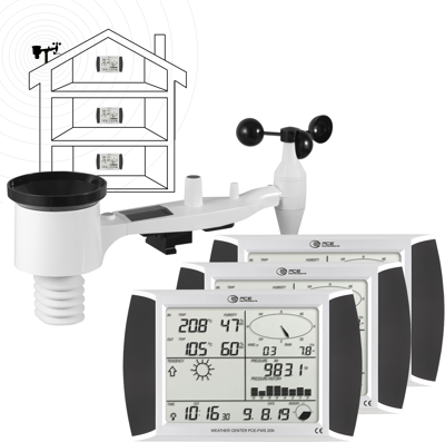 PCE-FWS 20N-2 PCE Instruments Wetterstationen Bild 1