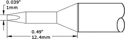 CVC-9CH0010A METCAL Lötspitzen, Entlötspitzen und Heißluftdüsen