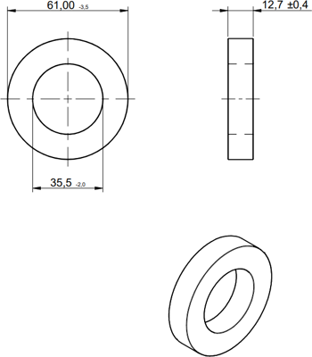 74270198 Würth Elektronik eiSos Ferrite cable cores Image 2