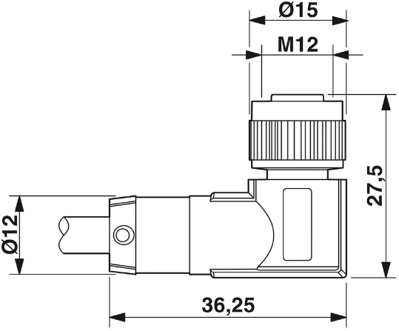 1405982 Phoenix Contact Sensor-Aktor Kabel Bild 2