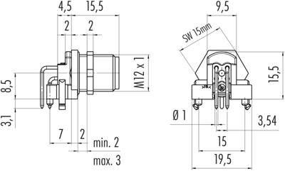 99 3731 202 04 binder Sensor-Aktor Rundsteckverbinder Bild 2