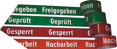 088.31-9-50X66-V Schlemmer Inspection labels, plates and tapes