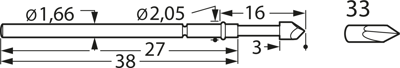 F78633S130L300 Feinmetall Prüfstifte Bild 3