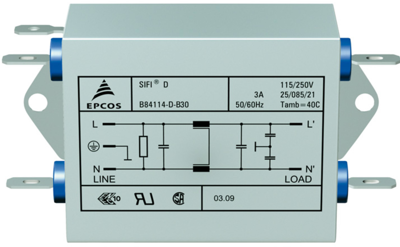 B84114D0000B110 TDK (EPCOS) Interference suppression filter Image 1