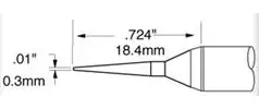 SCV-CNL03AR METCAL Lötspitzen, Entlötspitzen und Heißluftdüsen Bild 3