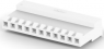 Buchsengehäuse, 11-polig, RM 3.96 mm, gerade, weiß, 4-640429-1