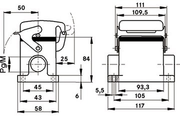 79115400 LAPP Gehäuse für schwere Steckverbinder Bild 2