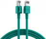 Patchkabel, RJ45-Stecker, gerade auf RJ45-Stecker, gerade, Cat 6A, S/FTP, LSZH, 2 m, grün